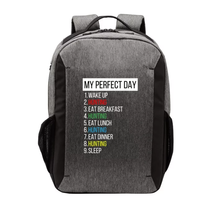 My Perfect Day Hunting Gift Vector Backpack