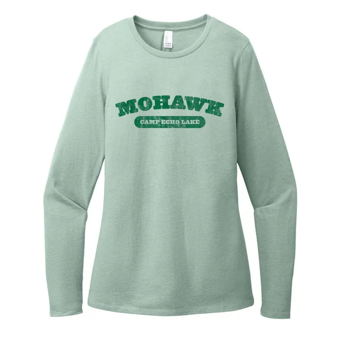 Mohawk Pill Design Womens CVC Long Sleeve Shirt