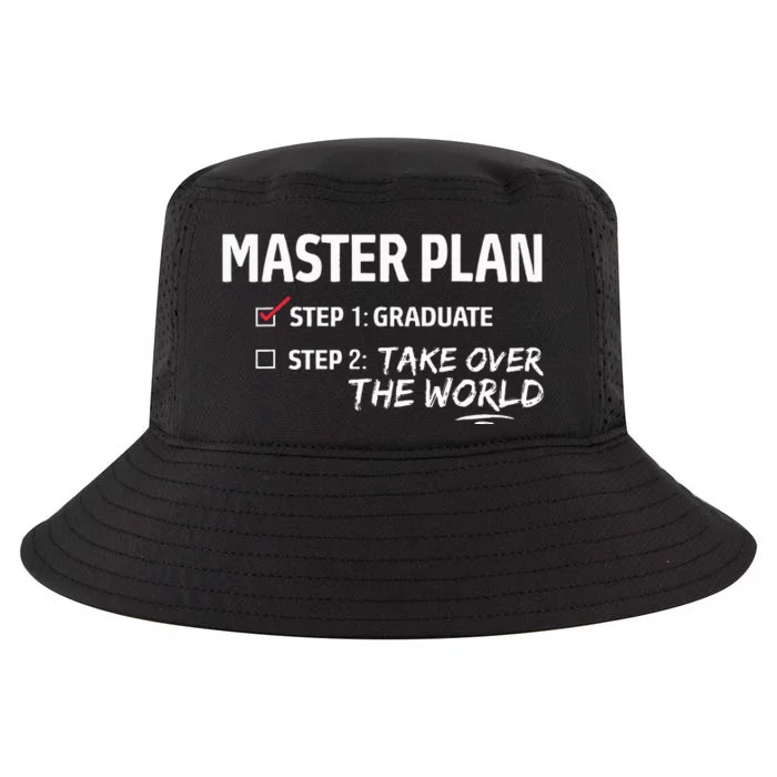 Master Plan Degree Academic Diploma Graduation Mba Graduate Cool Comfort Performance Bucket Hat