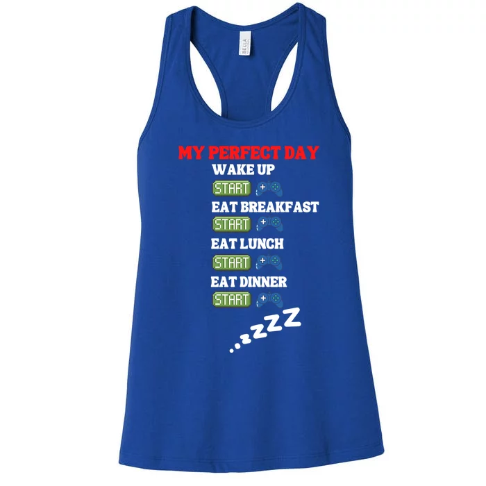 My Perfect Day Gift Women's Racerback Tank