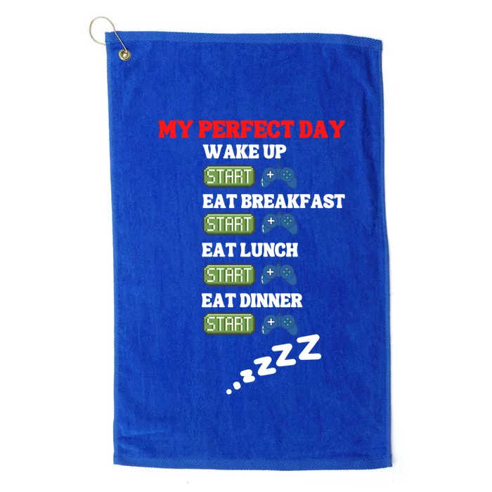 My Perfect Day Gift Platinum Collection Golf Towel