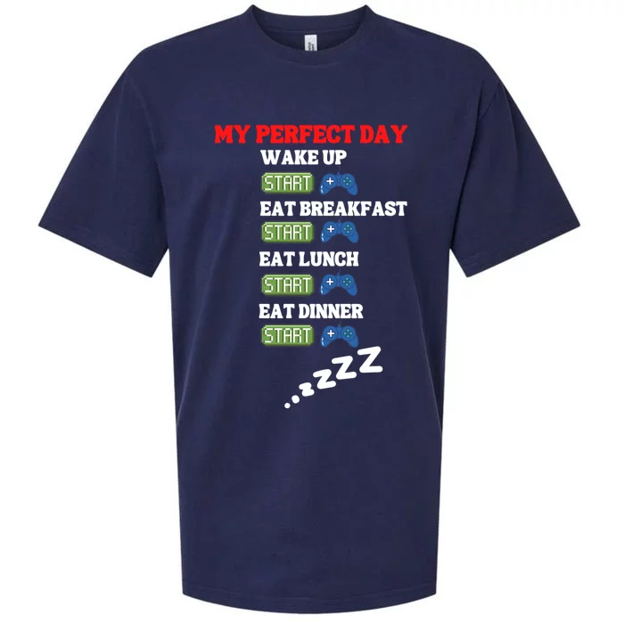 My Perfect Day Gift Sueded Cloud Jersey T-Shirt