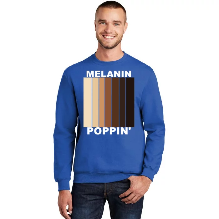 Melanin Poppin' Diversity And Inspirational Gift Sweatshirt