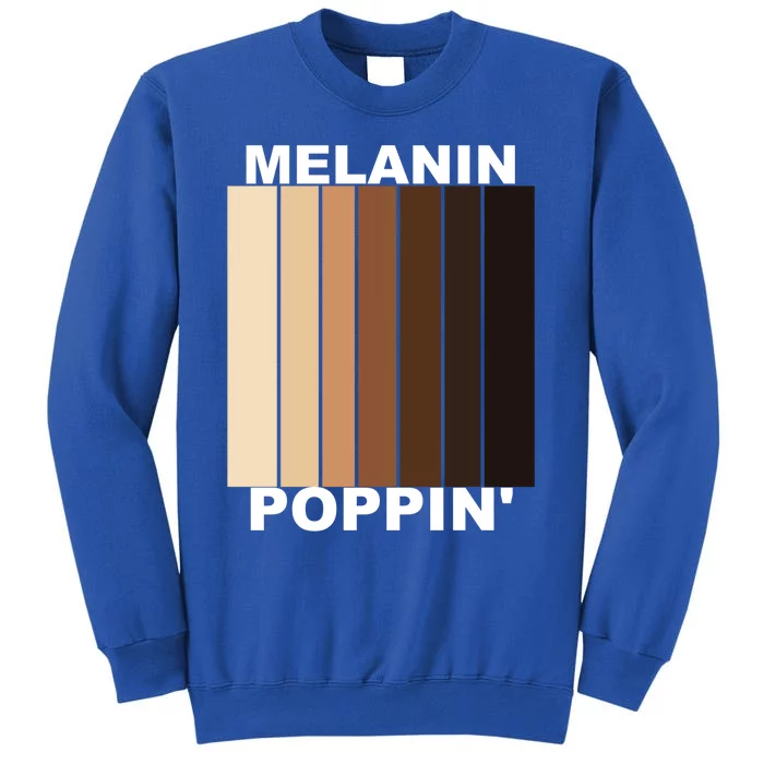 Melanin Poppin' Diversity And Inspirational Gift Sweatshirt