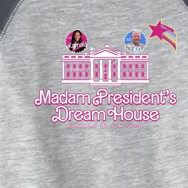 Madam PresidentS Dream House Cool Gift Kamala Tim 2024 Gift Toddler Fine Jersey T-Shirt