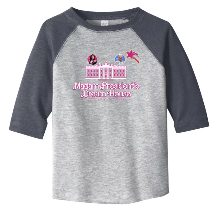 Madam PresidentS Dream House Cool Gift Kamala Tim 2024 Gift Toddler Fine Jersey T-Shirt