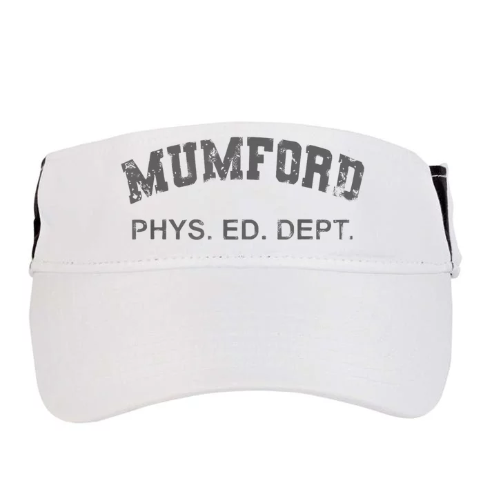 Mumford Phs. Ed. Dept Adult Drive Performance Visor