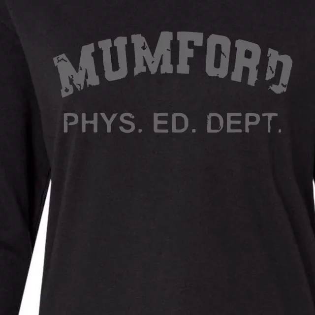 Mumford Phs Ed Dept Womens Cotton Relaxed Long Sleeve T-Shirt