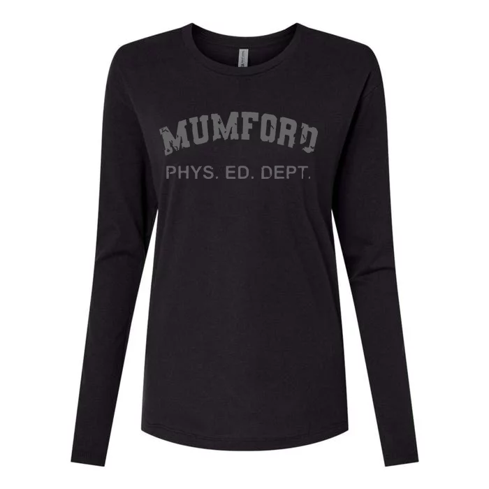 Mumford Phs Ed Dept Womens Cotton Relaxed Long Sleeve T-Shirt