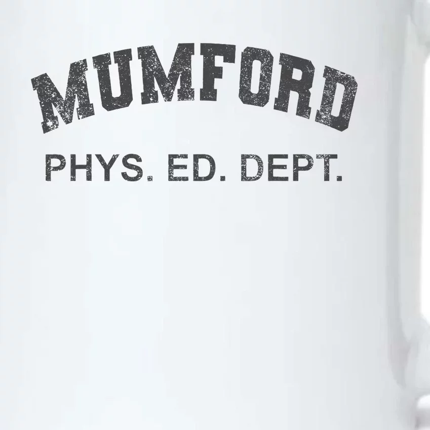 Mumford Phys Ed Dept Funny Lazy Black Color Changing Mug