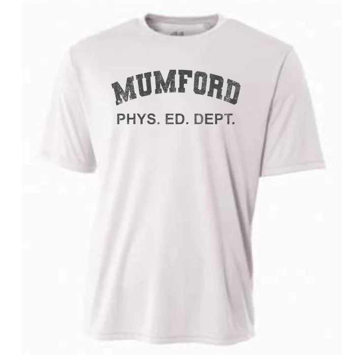 Mumford Phys Ed Dept Funny Lazy Cooling Performance Crew T-Shirt