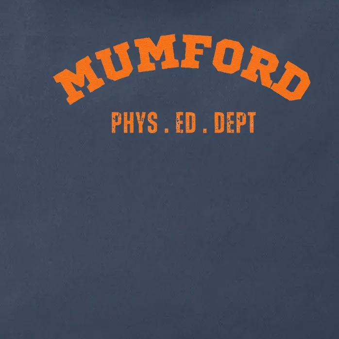 Mumford Phys. Ed. Dept. Novelty Zip Tote Bag