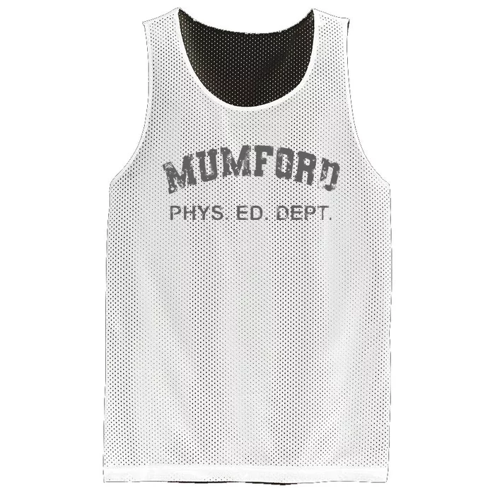 Mumford Phs. Ed. Dept Mesh Reversible Basketball Jersey Tank