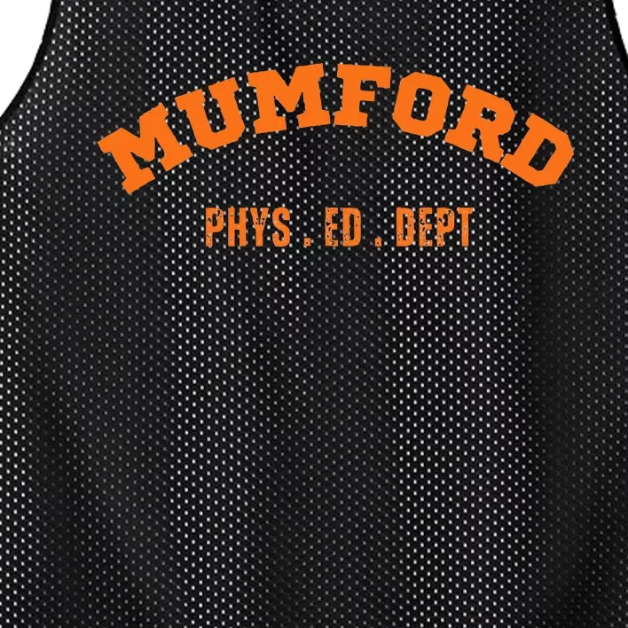 Mumford Phys. Ed. Dept. Novelty Mesh Reversible Basketball Jersey Tank