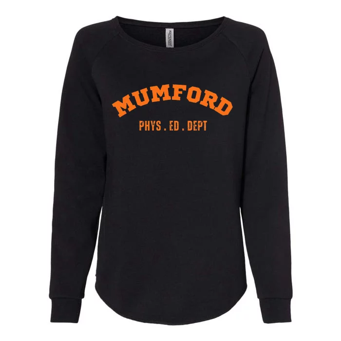 Mumford Phys. Ed. Dept. Novelty Womens California Wash Sweatshirt