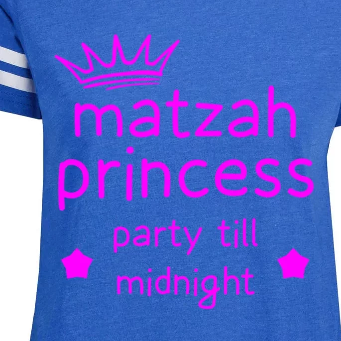 Matzah Princess Funny Passover Afikoman Midnight Party Matzo Enza Ladies Jersey Football T-Shirt