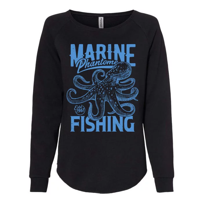 Marine Phantome Fishing Womens California Wash Sweatshirt