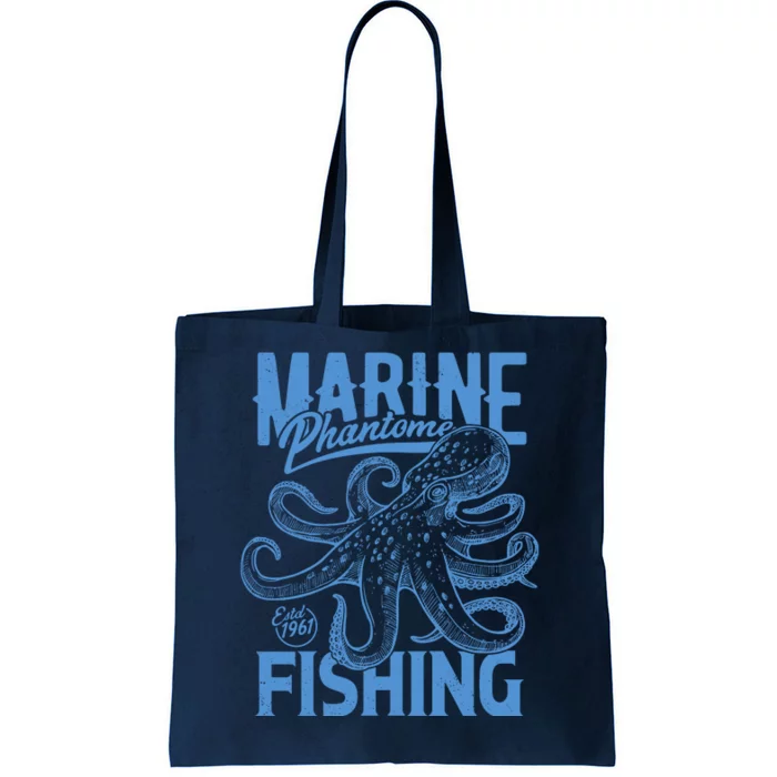 Marine Phantome Fishing Tote Bag