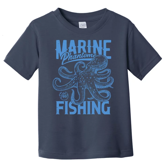 Marine Phantome Fishing Toddler T-Shirt