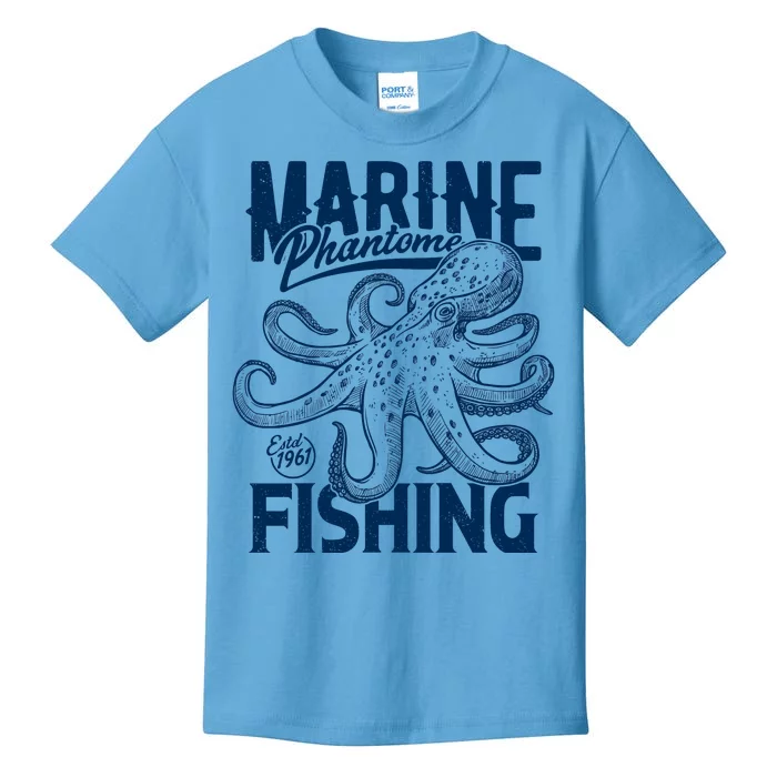 Marine Phantome Fishing Kids T-Shirt