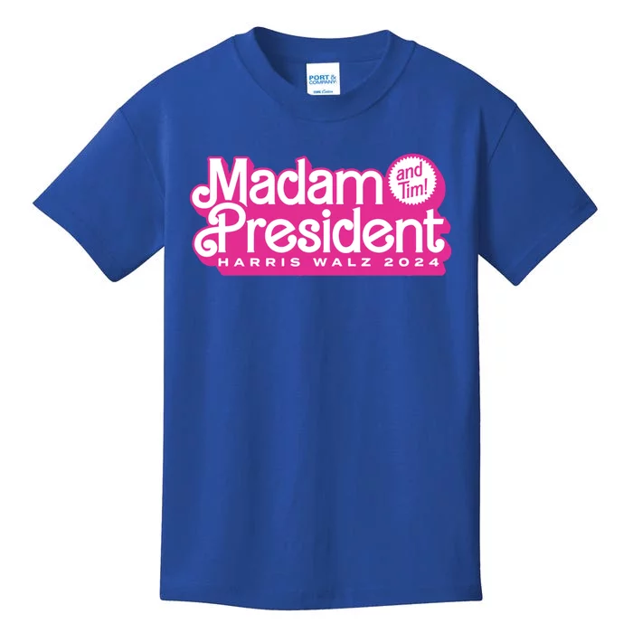 Madam President Feminist Gift Kids T-Shirt