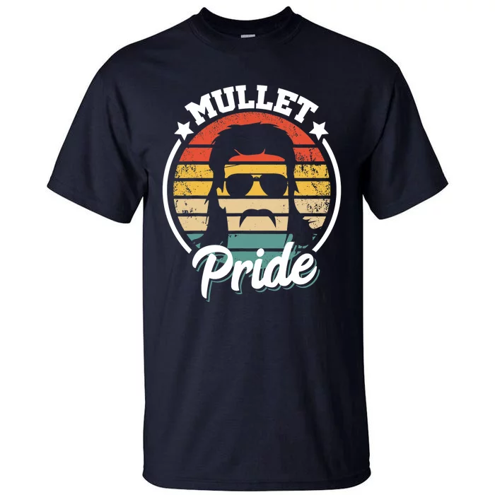 Mullet Pride - Funny Redneck Mullet Tall T-Shirt