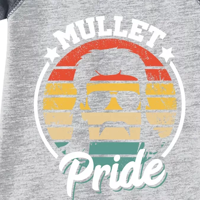 Mullet Pride - Funny Redneck Mullet Infant Baby Jersey Bodysuit