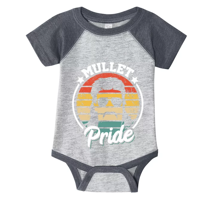 Mullet Pride - Funny Redneck Mullet Infant Baby Jersey Bodysuit