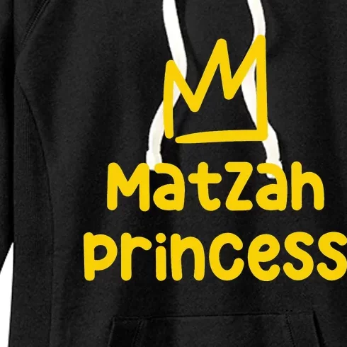 Matzah Princess Funny Passover Afikoman Jewish Pesach Women's Fleece Hoodie