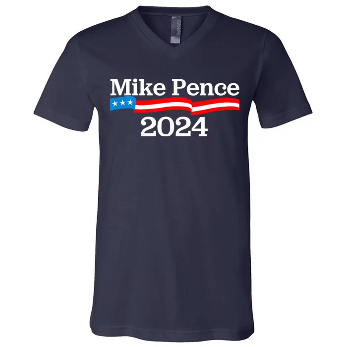 Mike Pence For President 2024 Campaign V-Neck T-Shirt