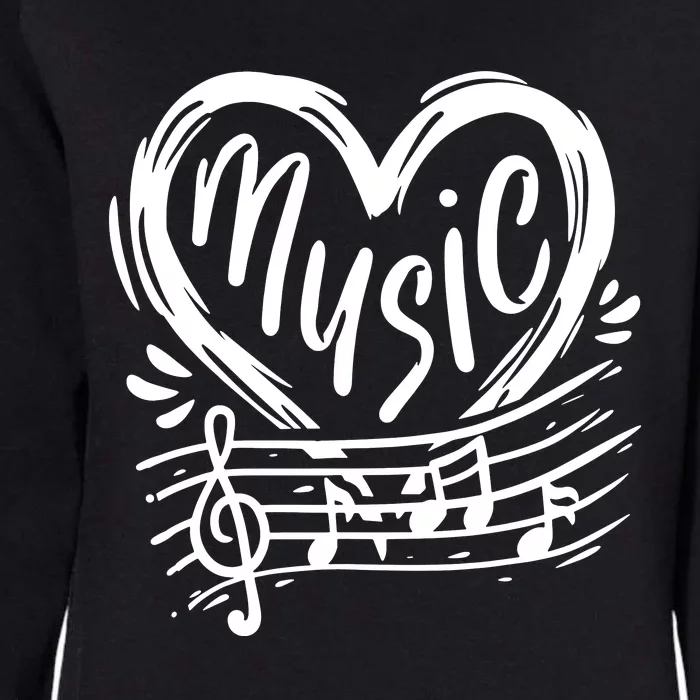 Music Piano Flute Clarinet Musician Musical Womens California Wash Sweatshirt