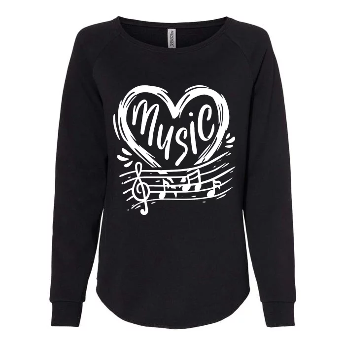 Music Piano Flute Clarinet Musician Musical Womens California Wash Sweatshirt