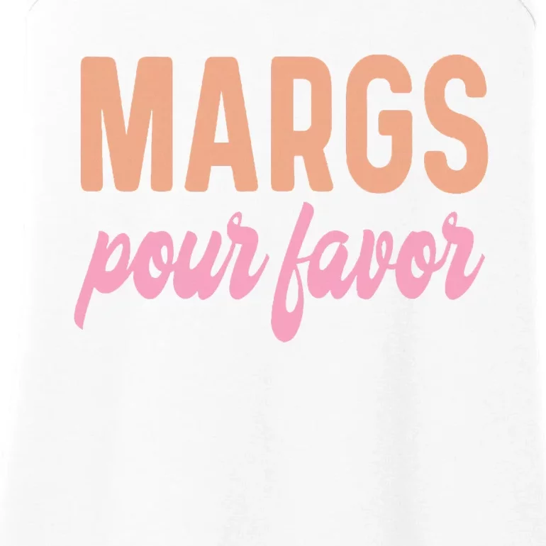 Margs Pour Favor Funny Vacation Travel Cancun Party Fiesta Ladies Essential Tank