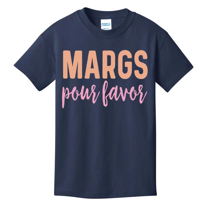 Margs Pour Favor Funny Vacation Travel Honeymoon Party Kids T-Shirt