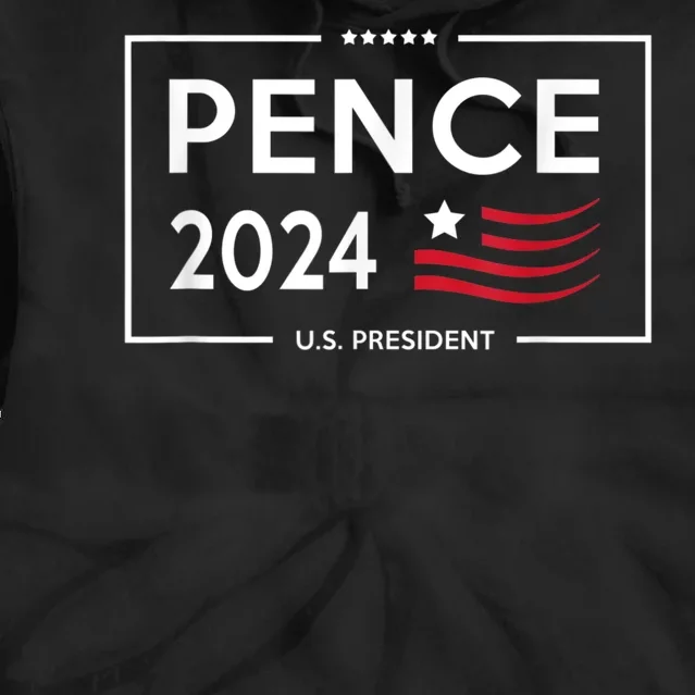 Mike Pence For President 2024 Campaign Tie Dye Hoodie