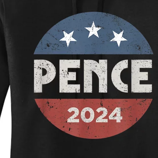 Mike Pence For President 2024 Campaign Women's Pullover Hoodie