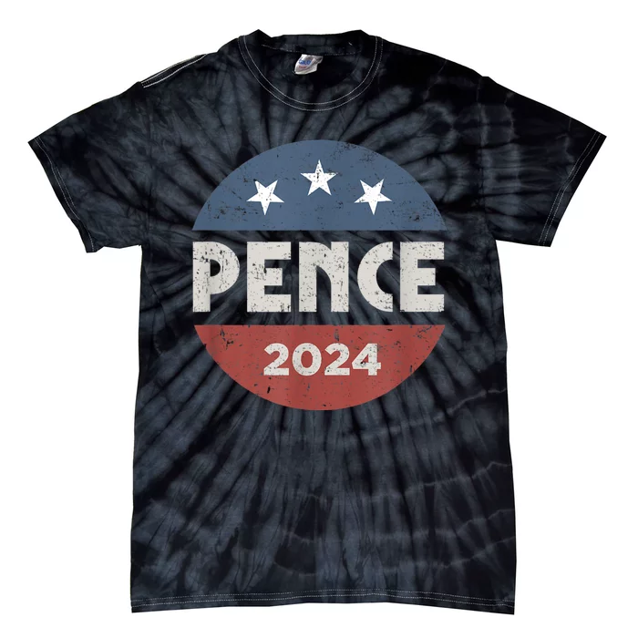 Mike Pence For President 2024 Campaign Tie-Dye T-Shirt