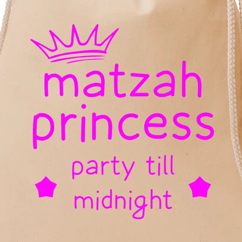 Matzah Princess Funny Passover Afikoman Drawstring Bag