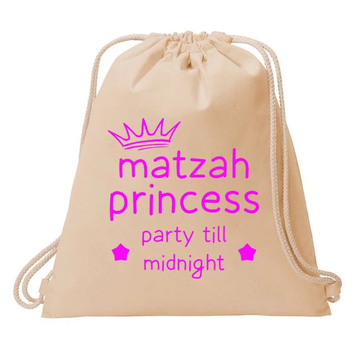 Matzah Princess Funny Passover Afikoman Drawstring Bag