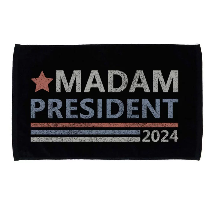 Madam President First Female President Presidential Election Gift Microfiber Hand Towel