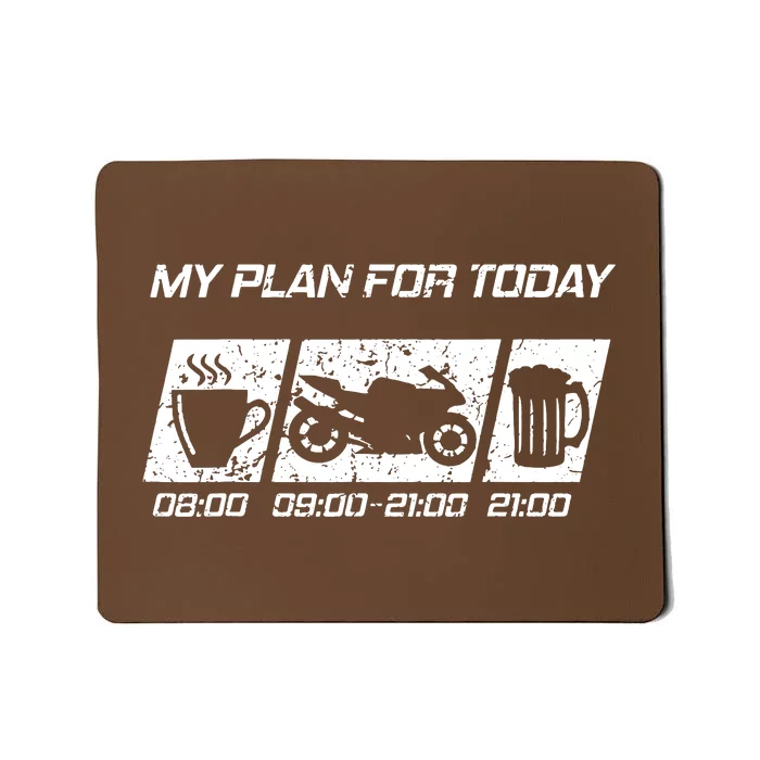 My Plan For Today Mousepad