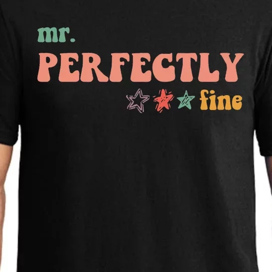 Mr. Perfectly Fine Father Karma Is My Boyfriend Pajama Set