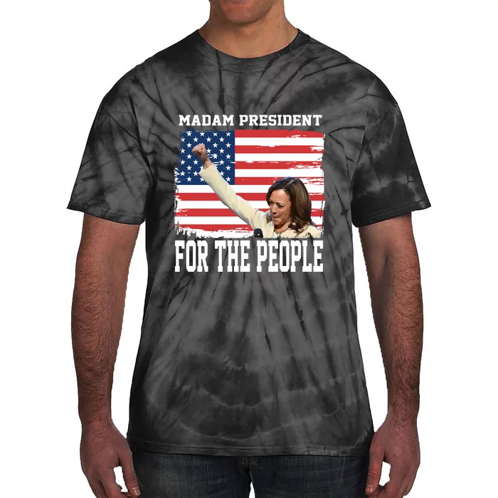 Madam President For The People Graphic Tie-Dye T-Shirt