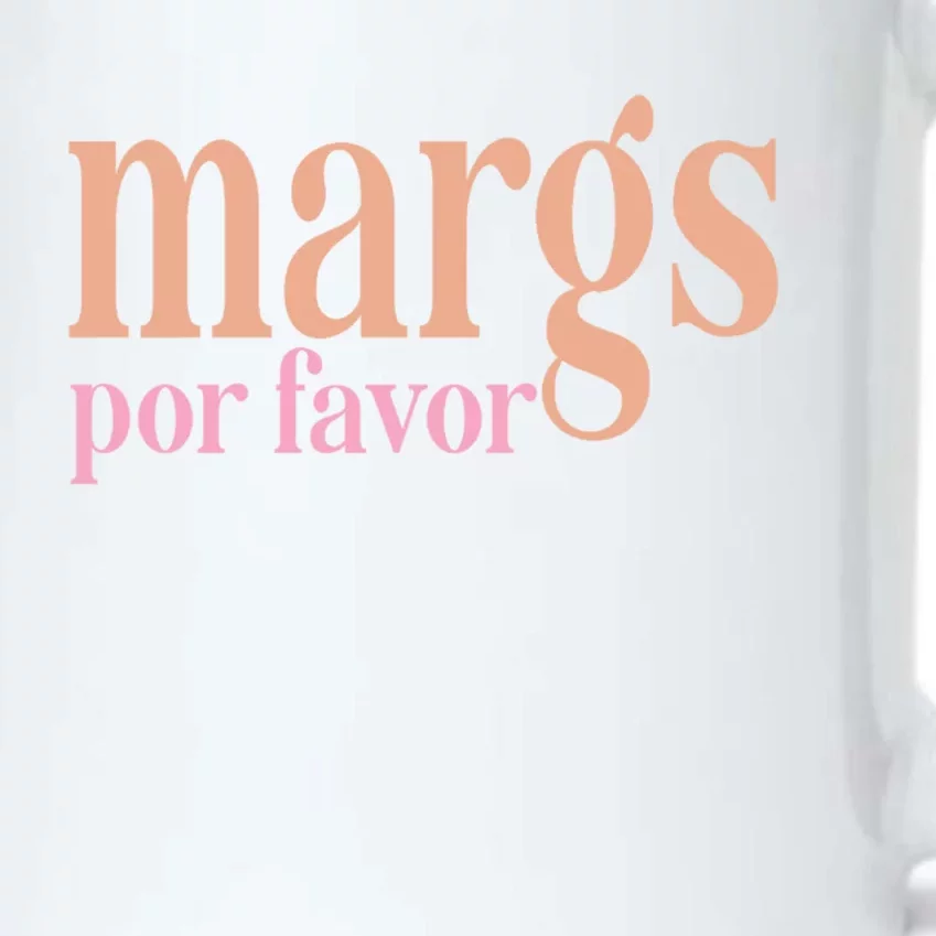 Margs Por Favor Funny Vacation Travel Honeymoon Party Fiesta Gift Black Color Changing Mug