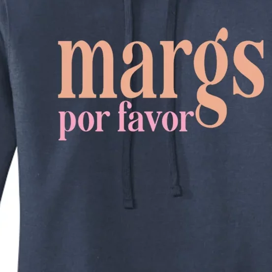 Margs Por Favor Funny Vacation Travel Honeymoon Party Fiesta Gift Women's Pullover Hoodie