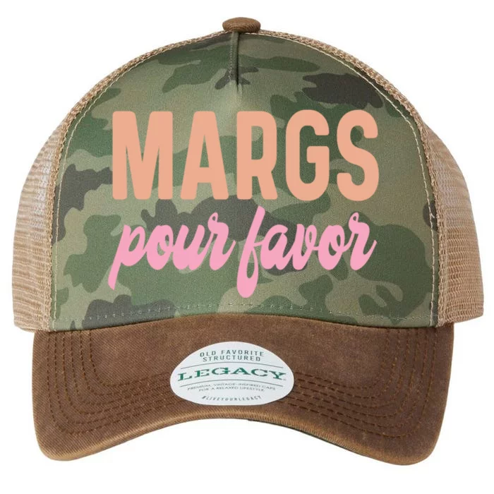 Margs Pour Favor Funny Vacation Travel Honeymoon Party Meaningful Gift Legacy Tie Dye Trucker Hat