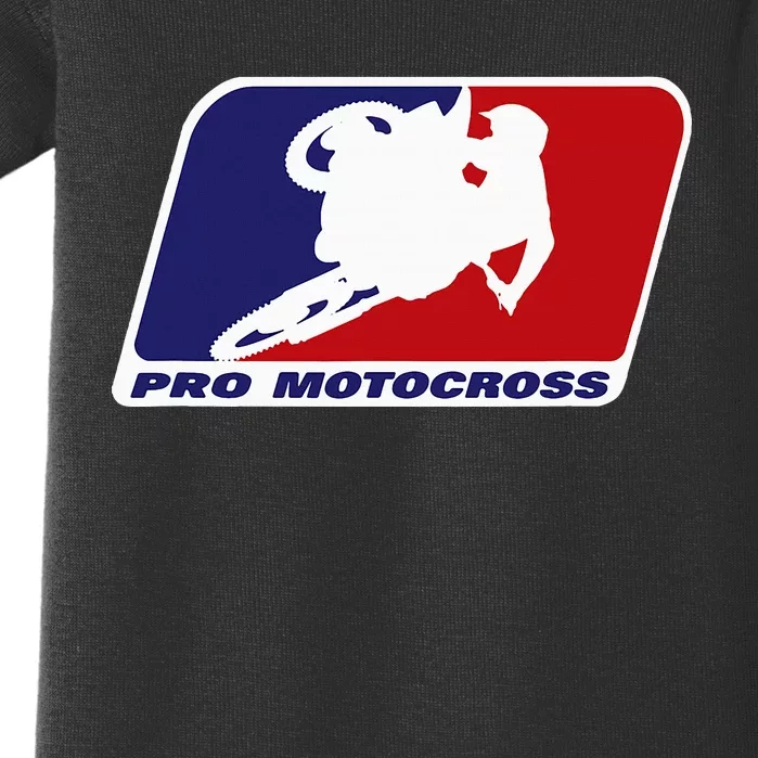 Motocross Pro Gift Dirt Bike Baby Bodysuit