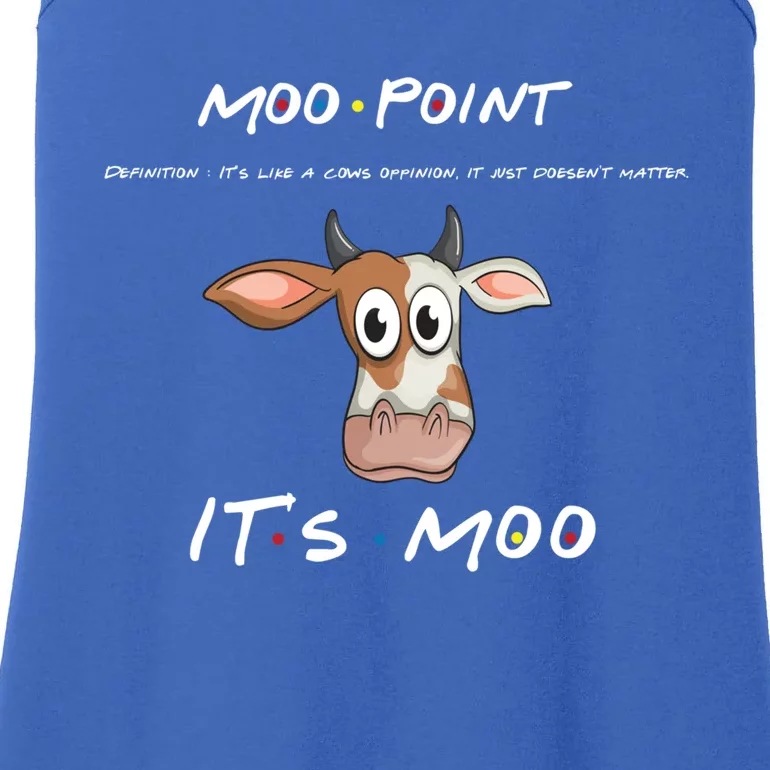 Moo Point Gift Ladies Essential Tank