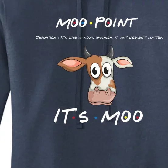 Moo Point Gift Women's Pullover Hoodie