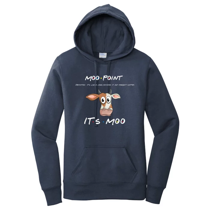 Moo Point Gift Women's Pullover Hoodie